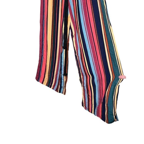 Anthropologie Farm Rio Striped Wide-Leg Pants Size S - Picture 2 of 9